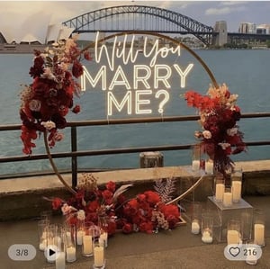 Image of Will you marry me ? Neon sign 