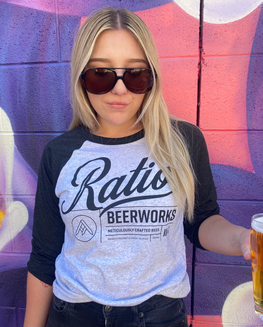 Image of Retro Ratio Raglan