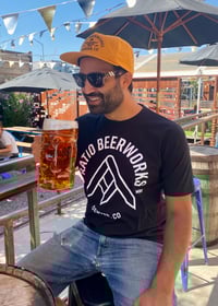 Image 2 of Unisex Black Caliper Tee 