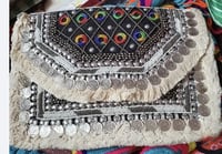 Image 2 of Various colours Bohemian Bags cross body or shoulder bag or wear as a clutch bag