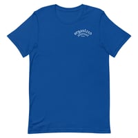 Image 2 of Unisex t-shirt Organize Distrust (Royal)