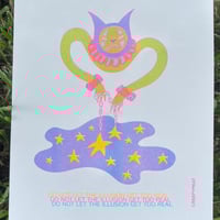 Image 1 of The Illusion Riso Print