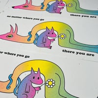 Image 5 of There You Are Riso Print
