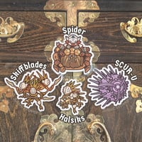 Image of SCALLYWAGS stickers