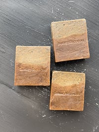 Image 1 of Exfoliating Raw Honey & Oatmeal Scrub Bar 