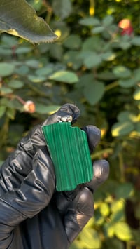 Image 2 of Malachite Pendant Polished, Both Sides