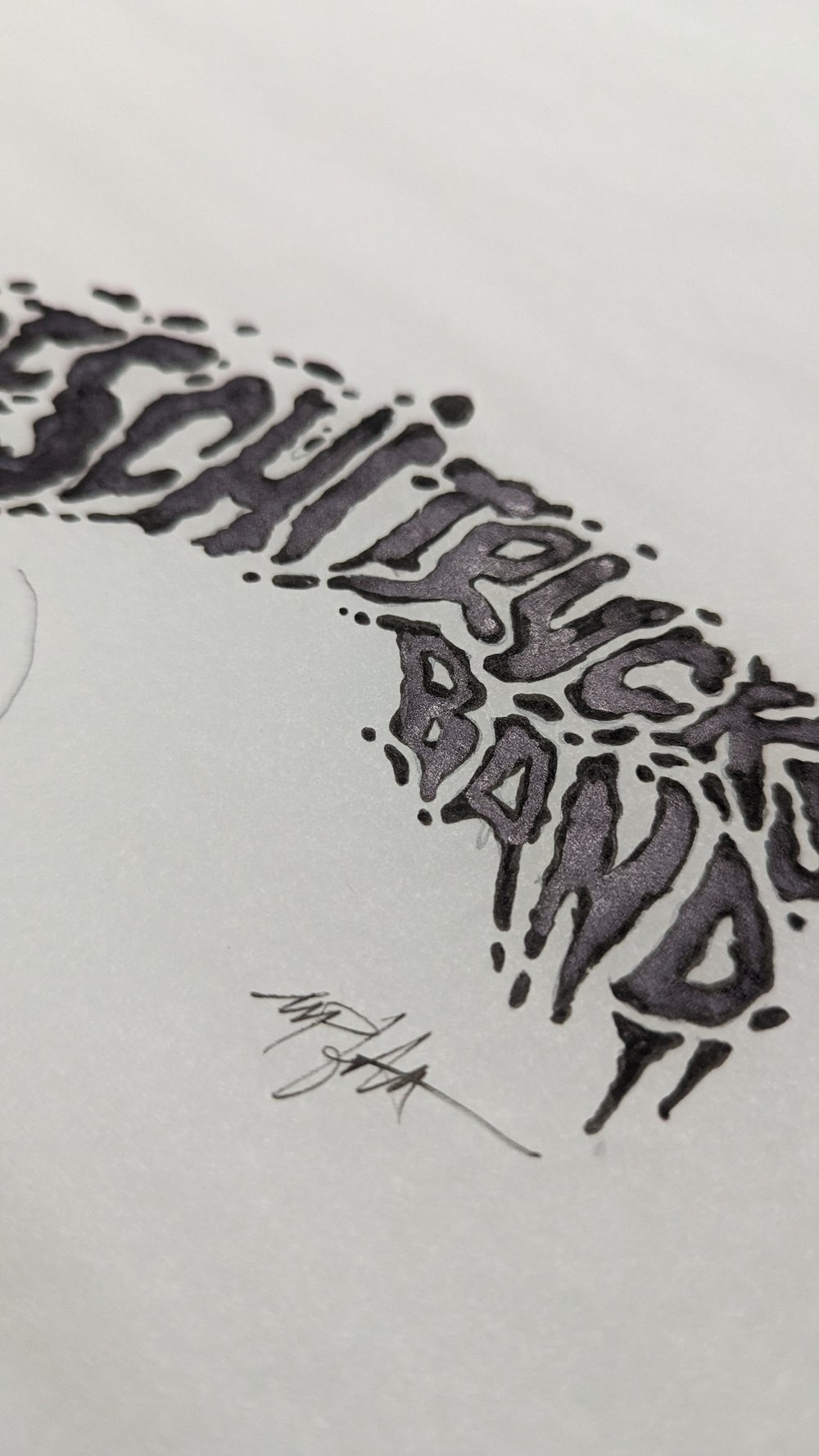 ** Tedeschi Trucks Band SPECIAL**: Original inking for sale
