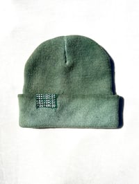 Image of going green hand dyed beanie 