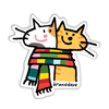 Holiday Cats Stickers