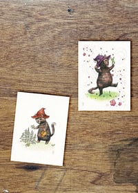 Image 1 of "Leaves and Petals" - Limited Art Print Bundle of 2 Prints