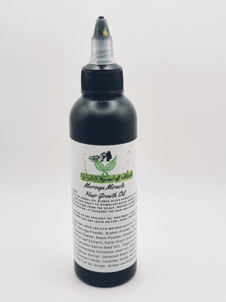 Moringa-Miracle Hair Growth Oil 4OZ/100ml