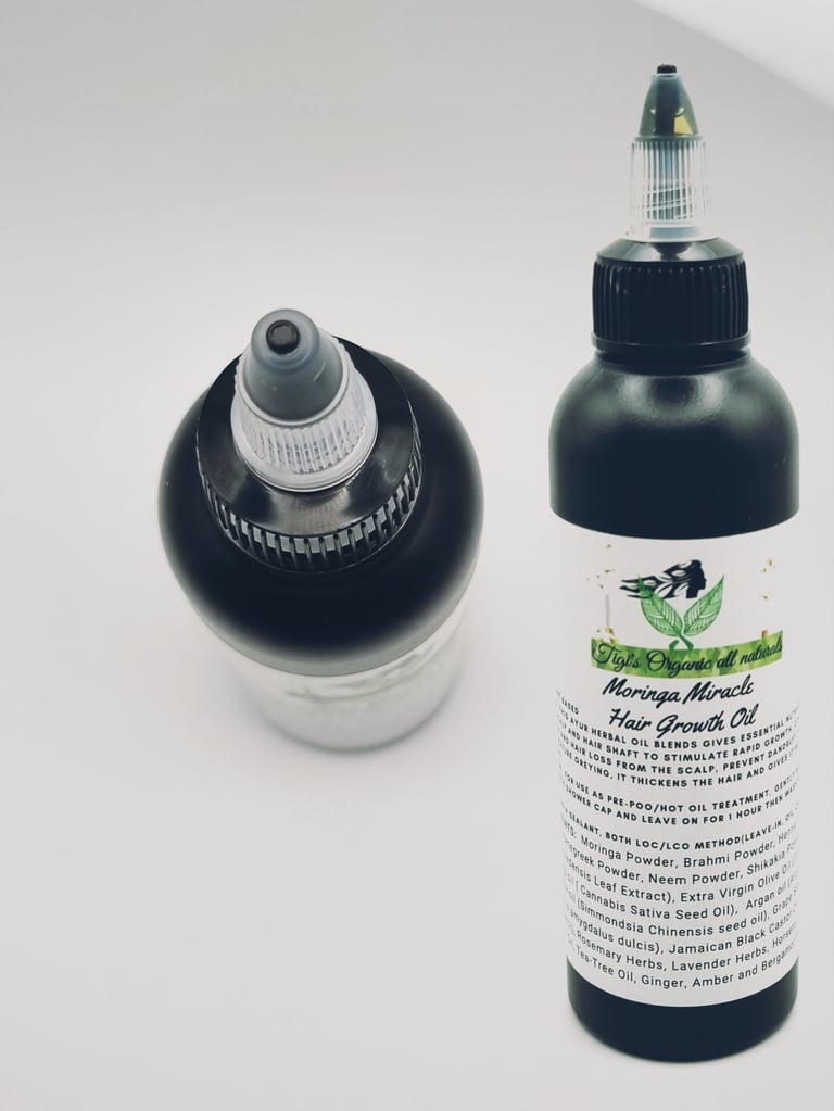 Moringa-Miracle Hair Growth Oil 4OZ/100ml Image 2