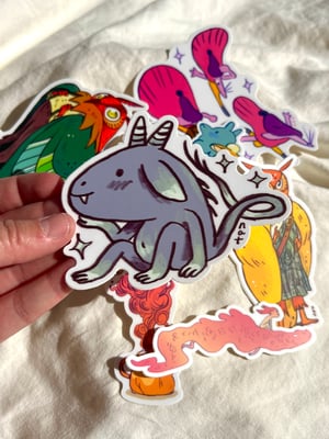 Little Demons Sticker Pack - Set of 7 Fun Character Stickers