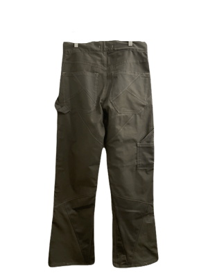 JAMES TAYLOR Olive Contrast Stitch Pants