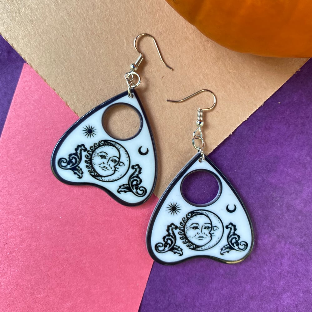 Image of OUIJA PLANCHETTE EARRINGS