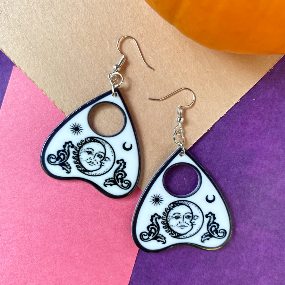 Image of OUIJA PLANCHETTE EARRINGS