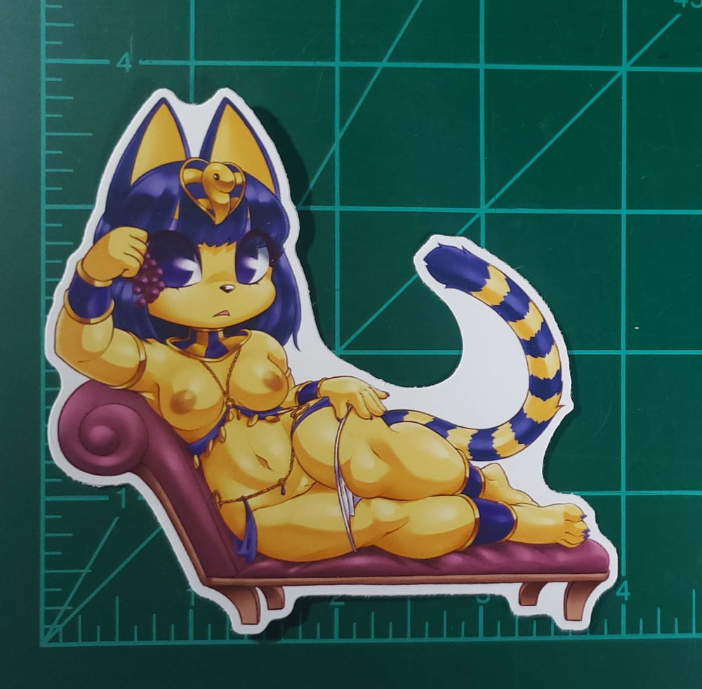 Royal Egyptian Cat - Vinyl Sticker