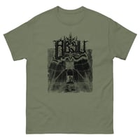 Image 4 of ABSU - NARTHEX TO ABZU I - ASCENSION LOGO (CHARCOAL, RED, MILITARY GREEN)