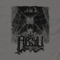Image 2 of ABSU - NARTHEX TO ABZU I - DESCENSION LOGO (CHARCOAL, RED, MILITARY GREEN)