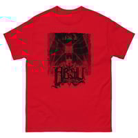 Image 3 of ABSU - NARTHEX TO ABZU I - DESCENSION LOGO (CHARCOAL, RED, MILITARY GREEN)