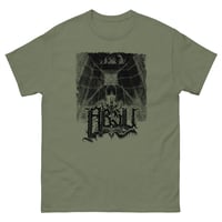 Image 4 of ABSU - NARTHEX TO ABZU I - DESCENSION LOGO (CHARCOAL, RED, MILITARY GREEN)