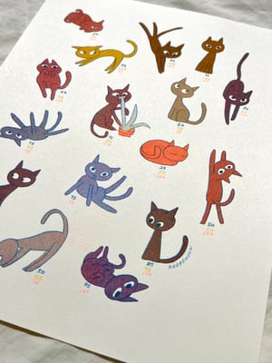 Cool Cats Color Chart