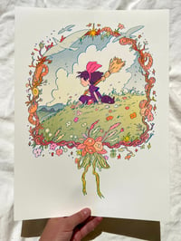 Image 1 of Large Kiki's Delivery Service Risograph Print