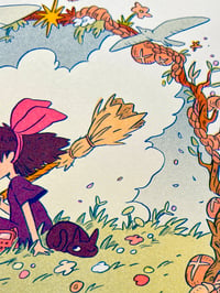 Image 5 of Large Kiki's Delivery Service Risograph Print