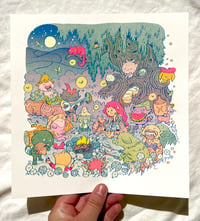 Image 1 of Campfire Stories Riso Print