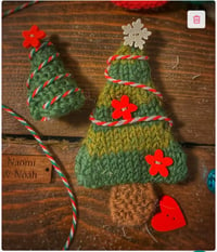 Image 4 of Christmas  decorations knitting workshop at Axbridge Town Hall Monday November 27 th 7-9 pm 