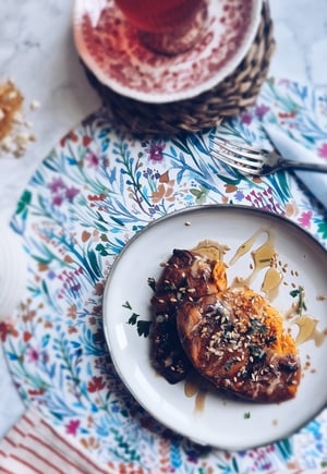 Image of PACK 2 MANTELES - REDONDOS CAMPO