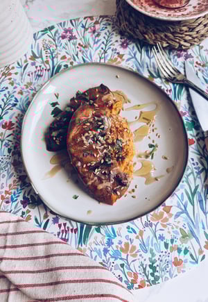 Image of PACK 2 MANTELES - REDONDOS CAMPO