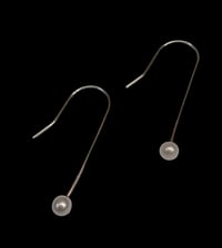 Image 4 of Pearl drop earrings