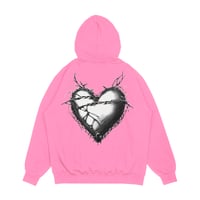 Image 2 of HEART HOODIE