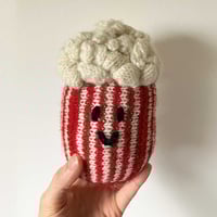 Image 2 of Jouet pour chien boîte de pop corn tricotée main