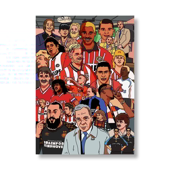  Fashion Goals - The Stylish Saga of PSV's Fashionable Legends (A2)