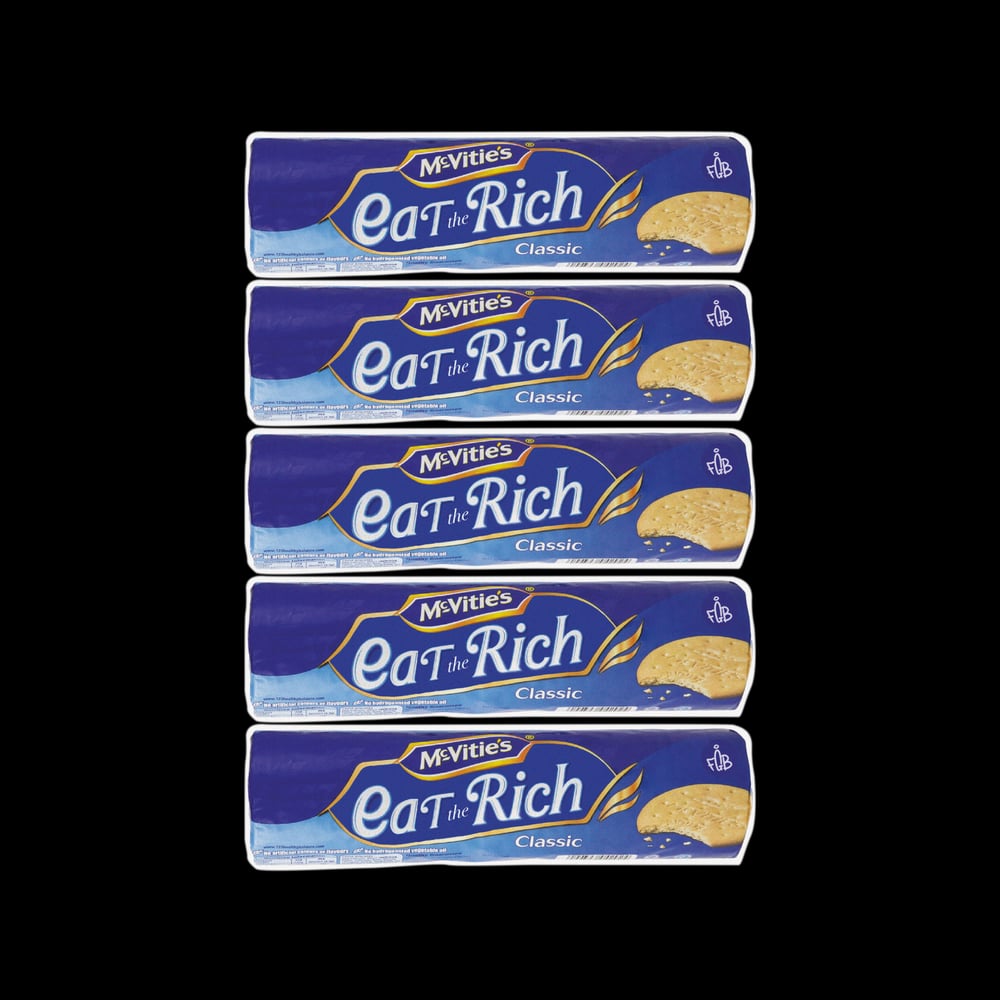 Eat the Rich sticker (5 Pack)