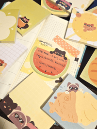 Image 1 of Cat Sticky Notes