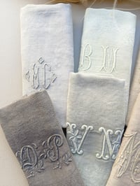 Image 2 of Lot de 6 serviettes de table nuances lin