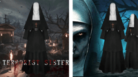 Halloween nun cosplay costume horror