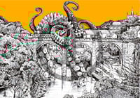 Image 3 of 'The World's End' - Knaresborough Viaduct