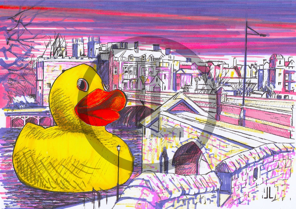 'Attack of the 50ft Rubber Ducky' - York 
