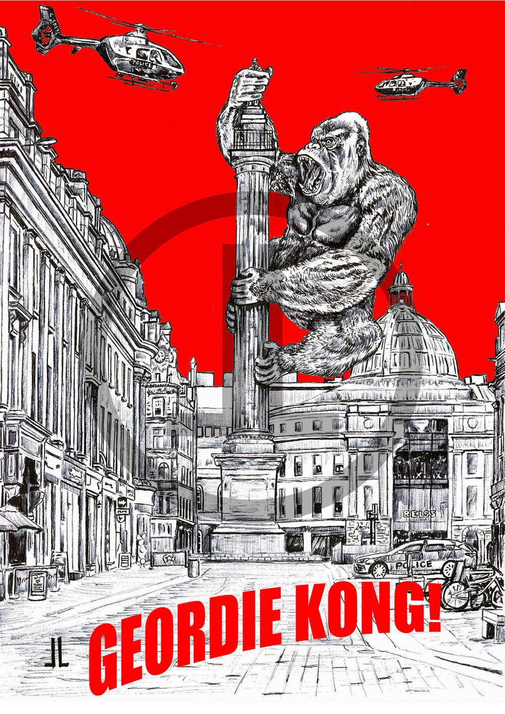 'Geordie Kong' - Newcastle