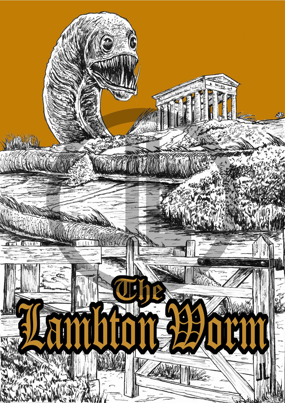'The Lambton Worm' - Penshaw Monument, Sunderland