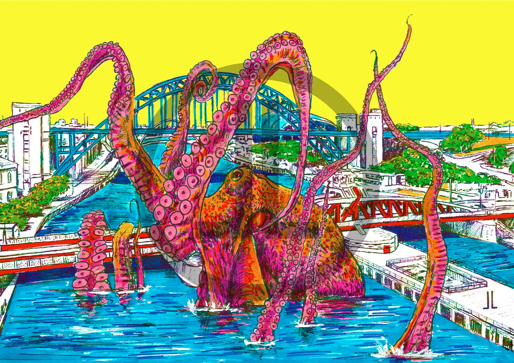 'Creature from the Bottom of the Tyne' - Newcastle