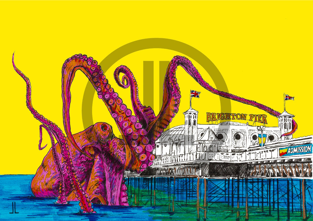 'The Creature from Under Brighton Pier!' - Brighton