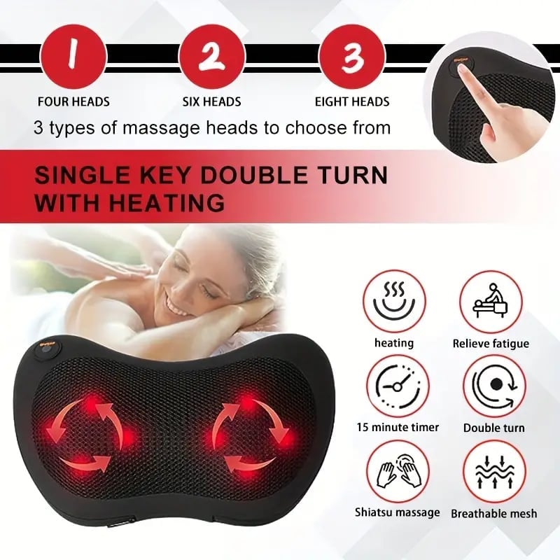 SootheWave Heat Therapy Back and Neck Massager
