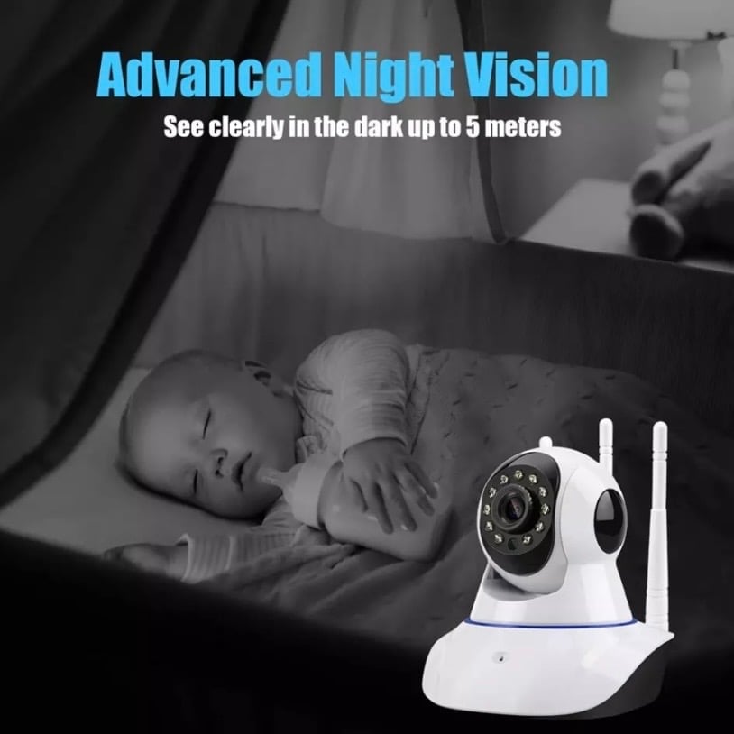 Baby Monitor & Home Camera: HD 1080P, Night Vision