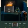SereneFlame Humidifier: Flame Atmosphere & Ultrasonic Bliss