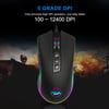 MSL Wired Gaming Mouse - 16.8 Million RGB Color, 10000 DPI, 9 Buttons, Optical LED